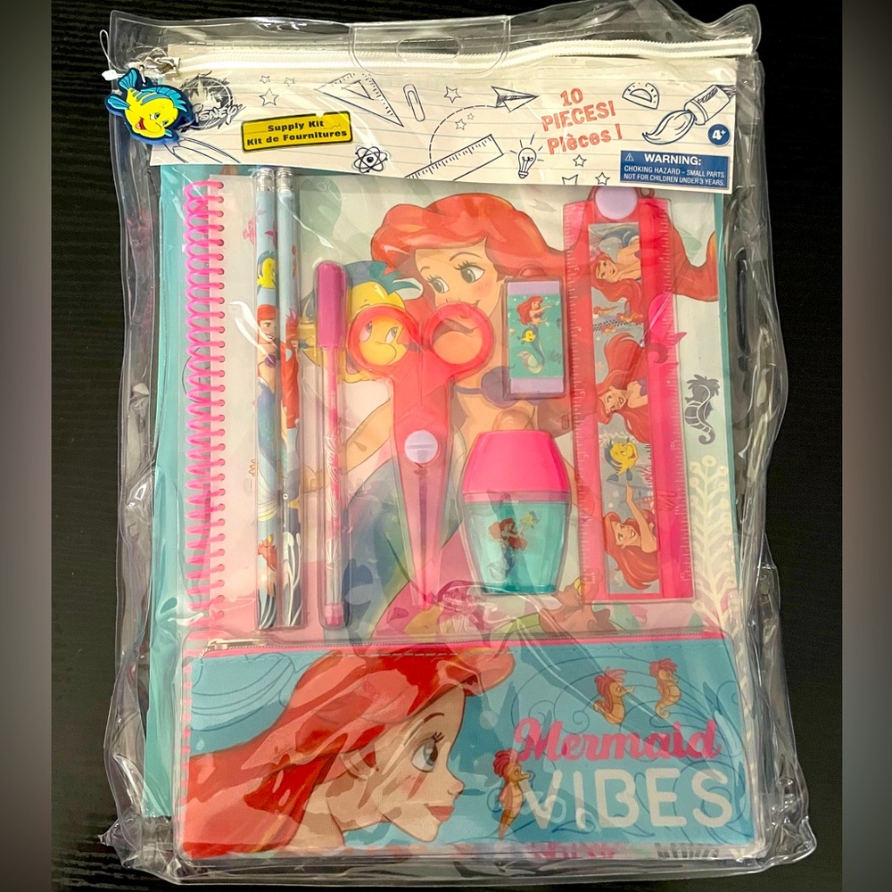 Disney Little Mermaid Notebook set